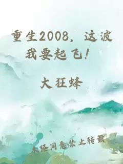 重生2008，这波我要起飞！