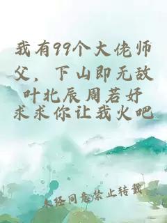 我有99个大佬师父，下山即无敌叶北辰周若妤