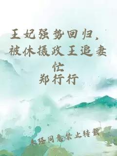 王妃强势回归，被休摄政王追妻忙